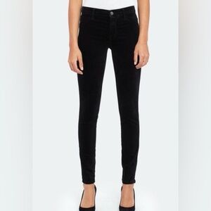 J BRAND ‘MARIA’ VELVET SKINNY JEANS SIZE 27 - Preowned